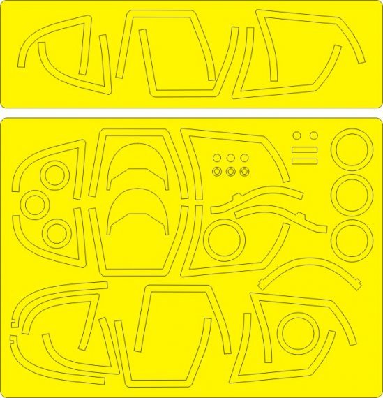 1/48 Yakovlev Yak-130 Advanced kabuki masks