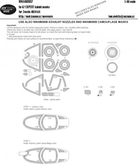 1/48 Mask Su-57 EXPERT