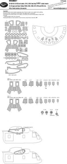 1/72 Mask SH-3D/G/H, AEW.2, S61A Sea King EXPERT