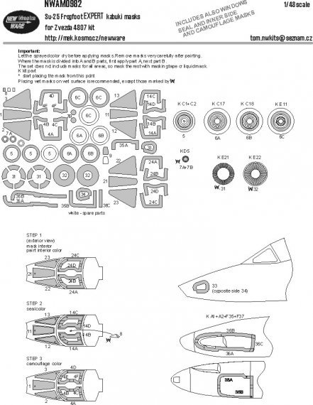 1/48 Mask Su-25 Frogfoot EXPERT