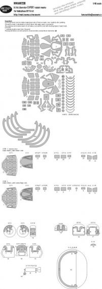 1/48 Mask B-24J Liberator EXPERT for HOBBYB