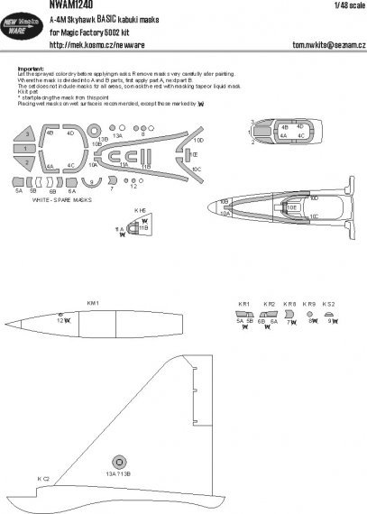 1/48 Mask A-4M Skyhawk BASIC for Magic Factory.