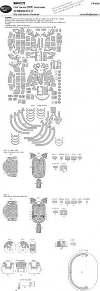 1/48 Mask B-24D Liberator EXPERT for Hobby Boss
