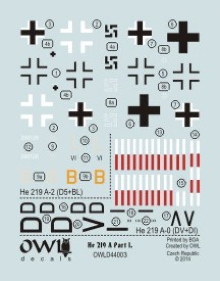 1/144 Heinkel He 219 Part 1