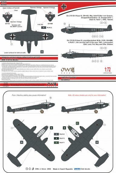 1/72 Do 215 B Part II Do 215 B-5