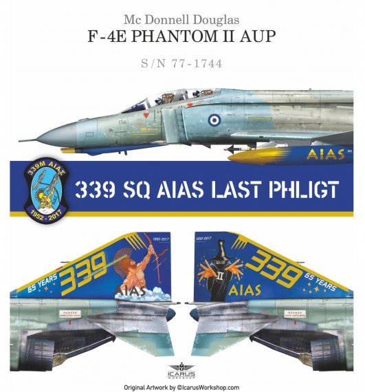 1/48 339 Sqn Aias greek F-4E last flights
