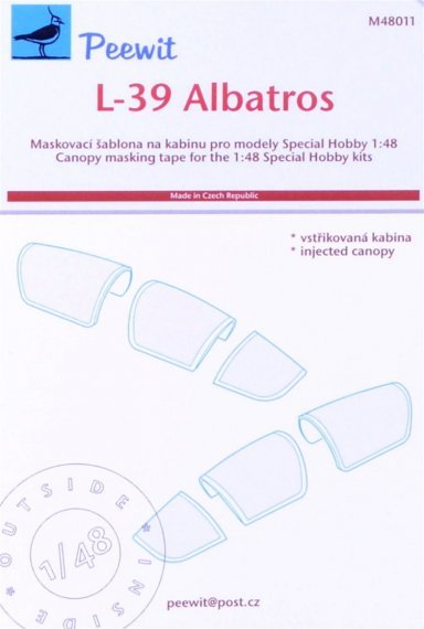 1/48 Canopy mask L-39 Albatros