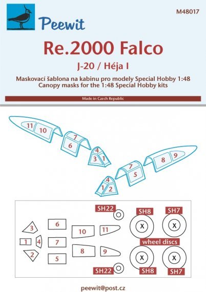 1/48 Reggiane Re.2000 Falco/J-20/Hja I
