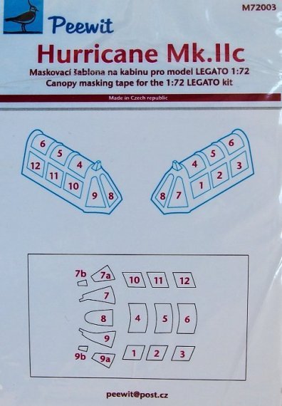 1/72 Hawker Hurricane Mk.IIc (for Legato (newer range))
