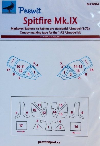 1/72 Supermarine Spitfire Mk.IXC/Mk.IXE (for AZ Models)