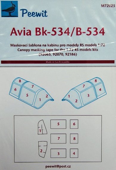 1/72 Avia Bk-534/Avia B--534/IV late version