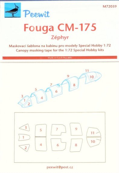 1/72 Fouga CM-175 Zephyr