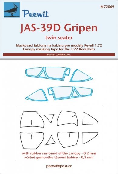 1/72 Saab JAS-39D Gripen twin seater
