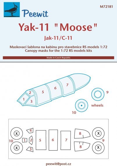1/72 Yakovlev Yak-11 / C-11 Moose