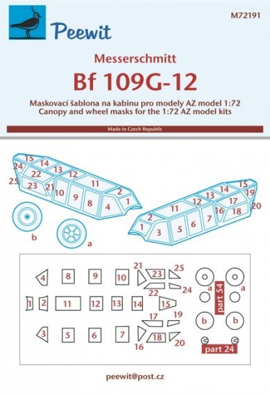 1/72 Messerschmitt Bf-109G-12