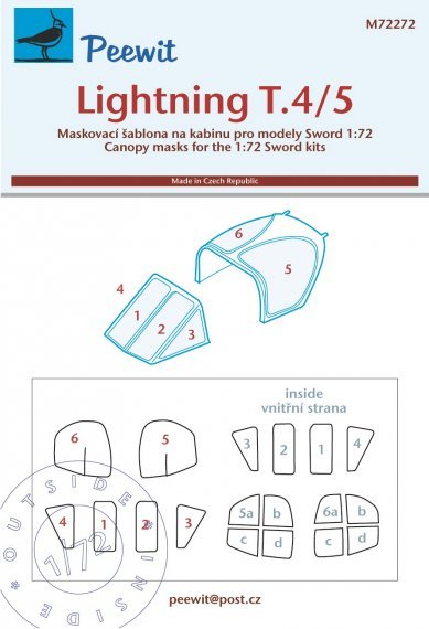 1/72 BAC/EE Lightning T.4/T.5