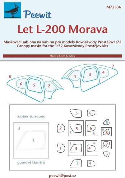 1/72 Let L-200A/L-200D for Kovozavody Prostejov