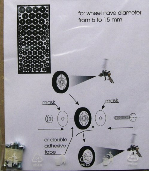 1/32 Permanent mask for wheel (w/ diameter 5-15mm)