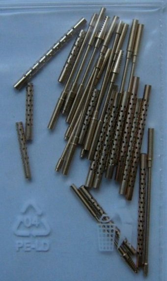 1/32 B-25J Brass barrel set A (HK MODEL)  13pcs.