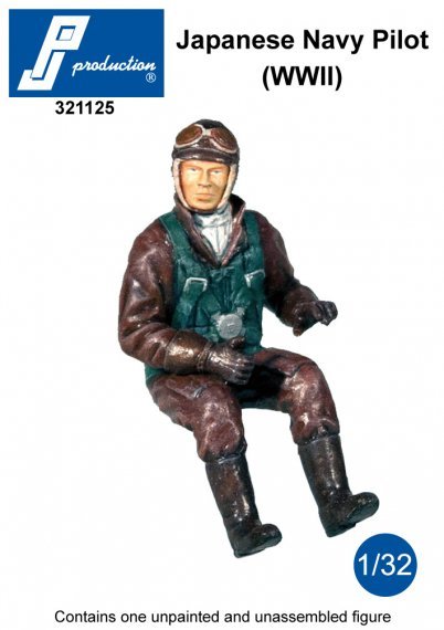 1/32 WWII Imperial Japanese Navy Pilot