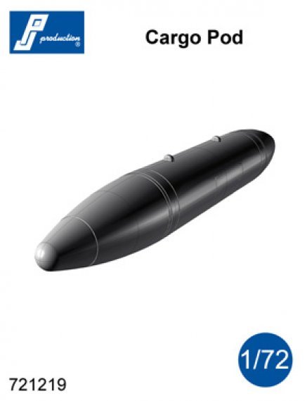 1/72 Cargo Pod Tank for pilot's luggage