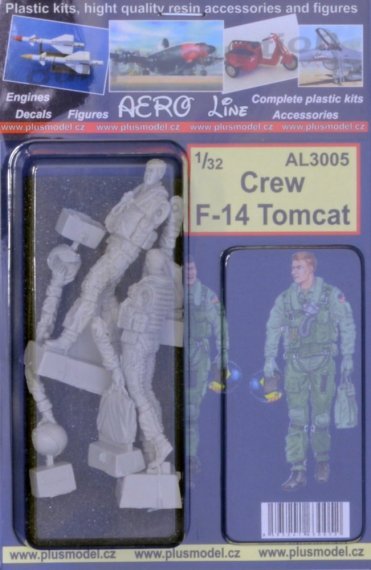 1/32 2x pilots Crew F-14 Tomcat