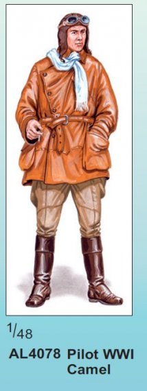 1/48 Pilot WWI Camel