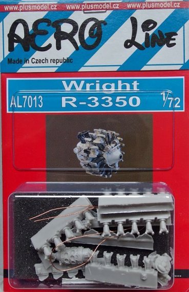 1/72 Wrigt R-3350 (resin engine)