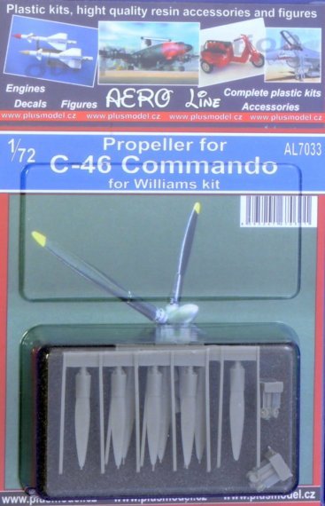 1/72 Propeller for C-46 Commando