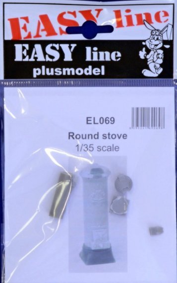 1/35 Round stove EASY LINE