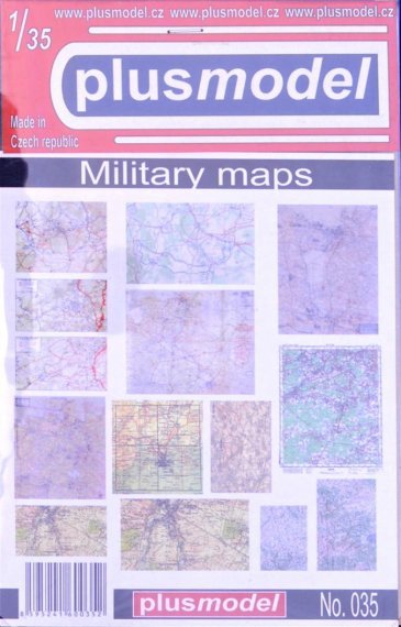 1/35 Military maps