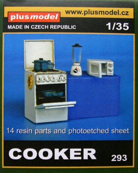 1/35 Cooker (14 resin parts)