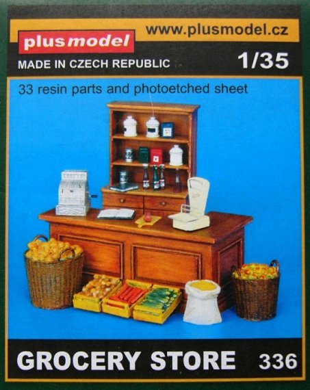 1/35 Grocery Store ((33 resin parts + PE set)