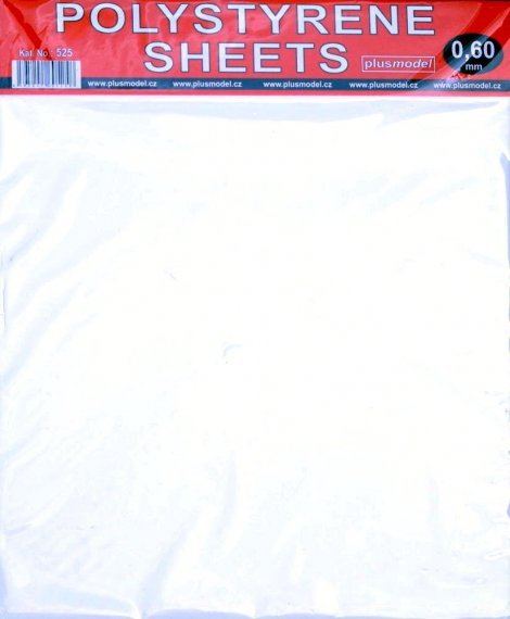 Polystyrene Sheets 0,60 mm