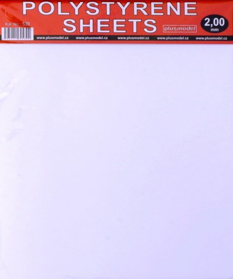 Polystyrene Sheets 2,00 mm