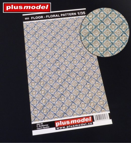 1/35 Floor floral pattern
