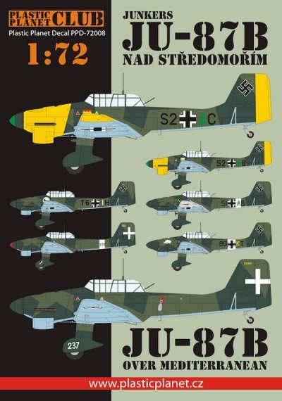 1/72 Junkers Ju 87B Stuka over Mediterranean