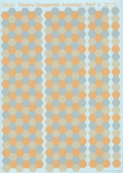 1/48 Austro-Hungarian Lozenge Part 1