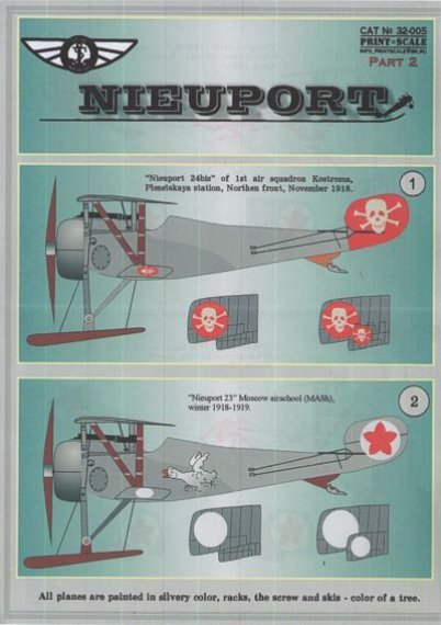1/32 Nieuport 23/24 Part 2