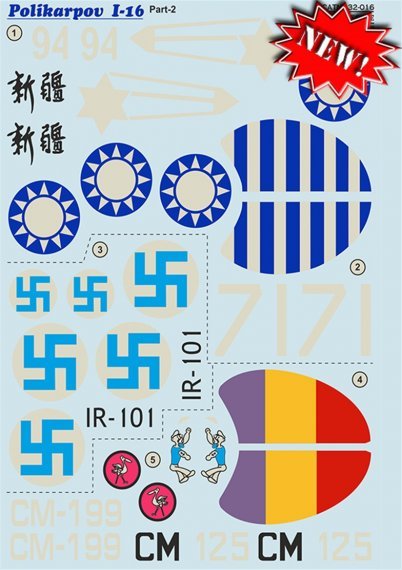 1/32 Polikarpov I-16 part 2