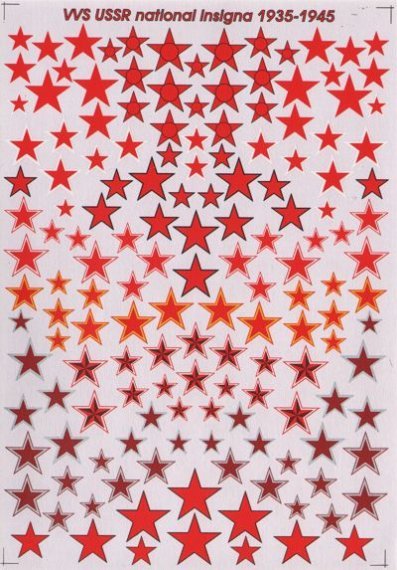 1/48 VVS USSR national insignia 1935-1945