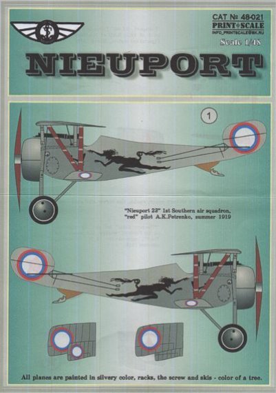 1/48 Nieuport Part 2
