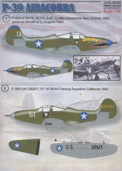 1/48 P-39 Airacobra