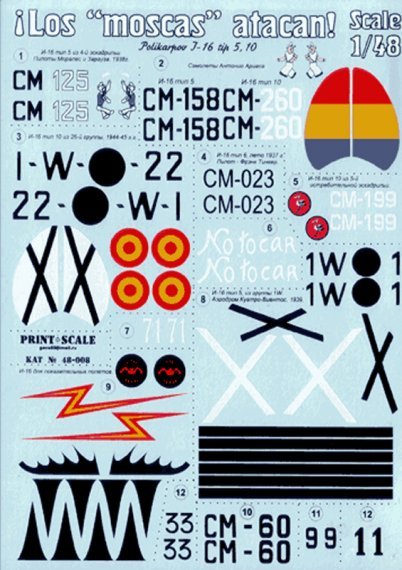 1/48 I-16 in Spain/Las Moscas atakan!