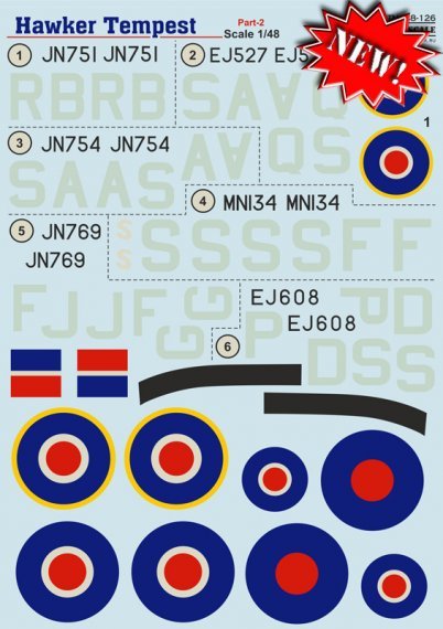 1/48 Hawker Tempest Mk.V Part-2
