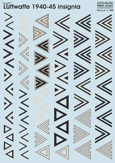 1/48 Luftwaffe 1940-45 insignia Winkel Part 1