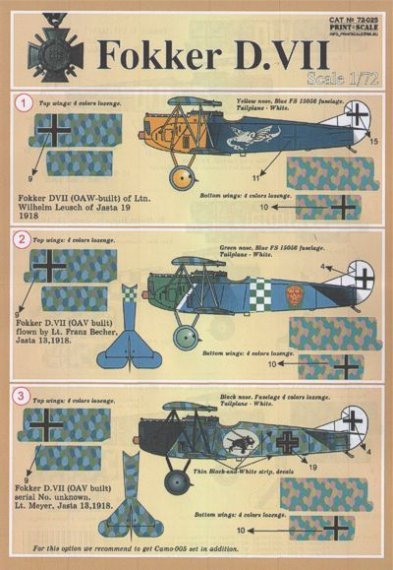 1/72 Fokker D.VII Part 2