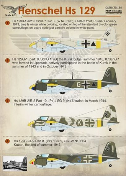 1/72 Henschel Hs 129