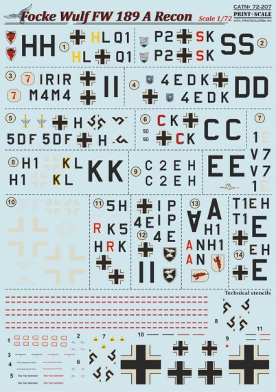 1/72 Focke-Wulf Fw 189A