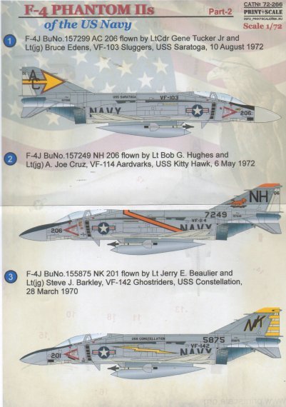 1/72 F-4 Phantom IIs NAVY Part 2